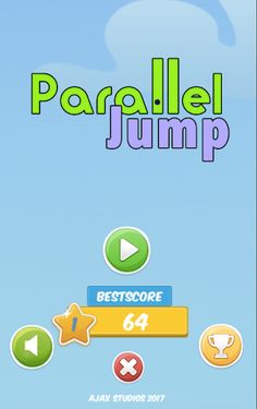 Bouncy Ball Parallel Jump - Screenshot 1