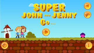 Super John & Jenny Go Game - Screenshot 1