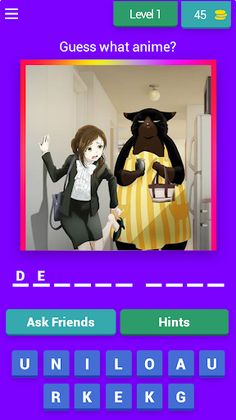 Anime Fan Expert Quiz - Screenshot 1