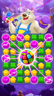 Sweet Candy Match: Puzzle Game - Screenshot 1