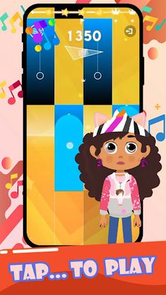 Gabby's Dollhouse Piano Tiles - Screenshot 4