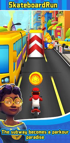 Skateboard Run - Screenshot 3