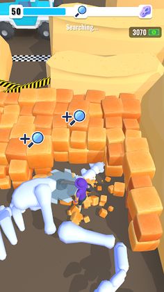 Crazy Archaeologist 3D - Screenshot 2