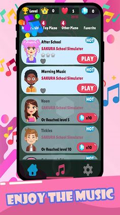 Sakura School Simulator Piano - Screenshot 2