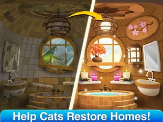Cat Home Design: Makeover Game - Screenshot 1