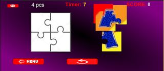 Quebra Cabeça Vogais - Screenshot 2