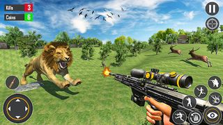 Animal hunting games with car - Screenshot 2