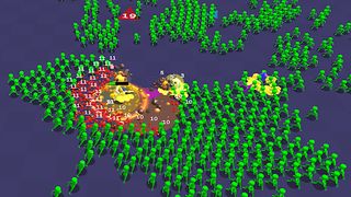 Stickman vs 9999 Zombies - Screenshot 2