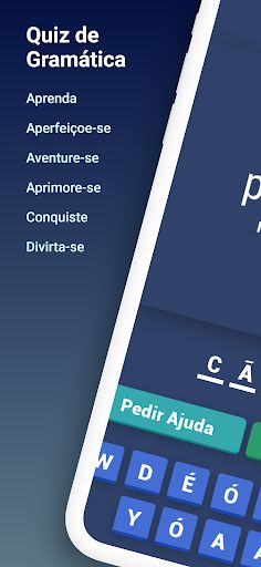 Quiz de Gramatica Português - Screenshot 1