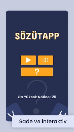 SÖZÜTAPP - Tapmaca Oyunu - Screenshot 1