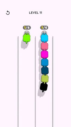 Chain Color Sort - Screenshot 3