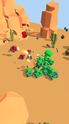 Tanks Merge Battle - Screenshot 3