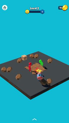 Man Bash 3D - Screenshot 1