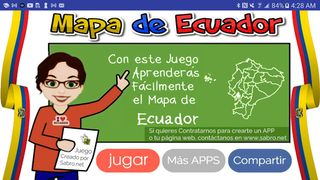 Juego del Mapa de Ecuador - Screenshot 1