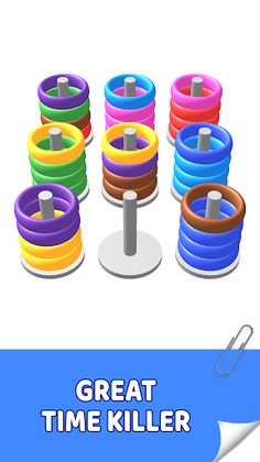 Hoop Sort - Color Puzzle - Screenshot 4