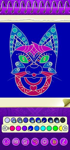 Super Mandala Coloring Book - Screenshot 2