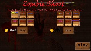 2-player co-op Zombie Shoot Pr - Screenshot 1