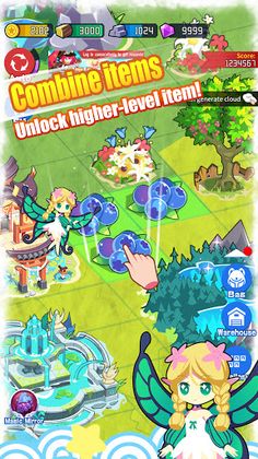 Elf Crossing: Merge Paradise - Screenshot 1