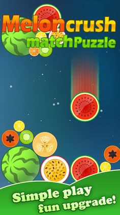 Melon Crush Match Puzzle - Screenshot 1