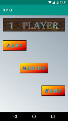 X n O game - Screenshot 2