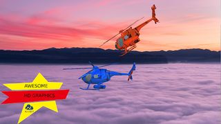 VR City Helicopter Racer - Screenshot 2