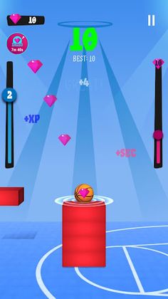 Bastack Super Ball Bounce Jump - Screenshot 1