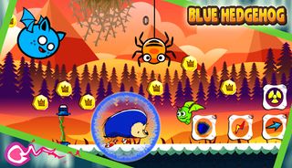 Blue Hedgehog Speed Runner - Screenshot 1