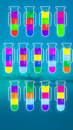 water sort color puzzle 2024 - Screenshot 2