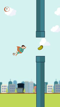 Flappy Fartman - Screenshot 4