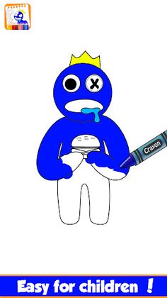 Rainbow Friends Coloring 2023 - Screenshot 1