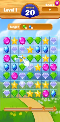 Jewel Crush - Match 3 Puzzle - Screenshot 4