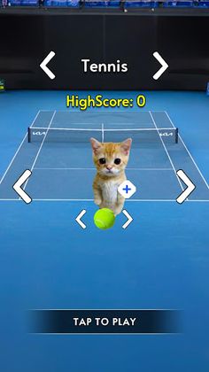 Troll Smash - Cat Tennis Game - Screenshot 4