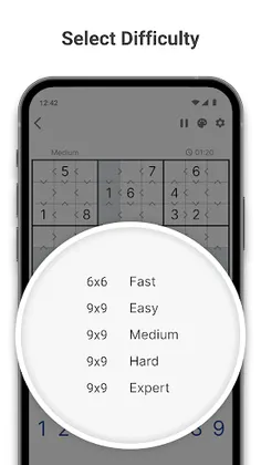 Greater Than Sudoku - Screenshot 3