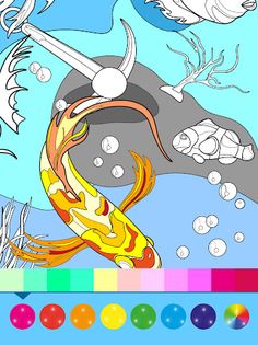 Underwater World Coloring Book - Screenshot 4