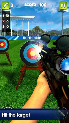 Sniper Gun Shooting - 3D Games - Screenshot 1