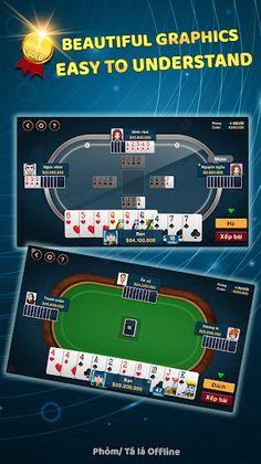 Phỏm - Tá Lả Offline - Screenshot 1