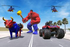 Flying Jet Robot - Car Game 3D - Screenshot 4