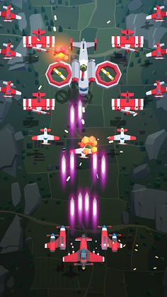 Burning Sky: Aircraft Combat - Screenshot 4