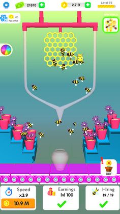 Idle Honey Money - Screenshot 1