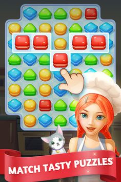 Cake Cooking POP : Match3 - Screenshot 3
