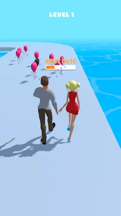 Couple Run 3D - Screenshot 2