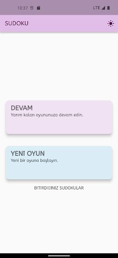Sudoku Game - Screenshot 1