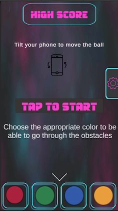 Run Through Colors - Screenshot 1