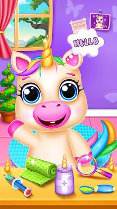 Magical Unicorn Girl Games - Screenshot 2