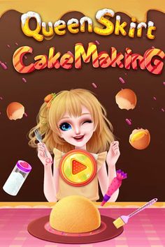 Queen Skirt Cake Making - Screenshot 1
