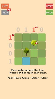 Trees - Tents Puzzle Game - Screenshot 4