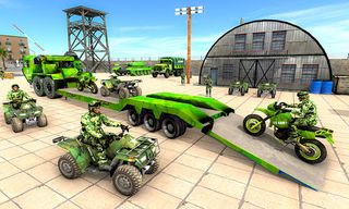 US Army Games: 3D Truck Games - Screenshot 1