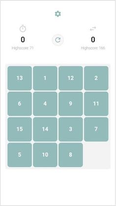 Puzzle 15 Modern - Screenshot 1