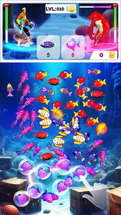 Aqua Fish Monster Hunting Game - Screenshot 1