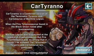 CarTyranno- Combine! DinoRobot - Screenshot 3